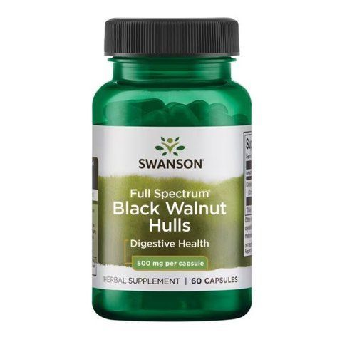 Black Walnut Hulls 500mg - 60caps фото