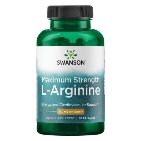 L-Arginine Maximum Strenght 850mg - 90caps фото