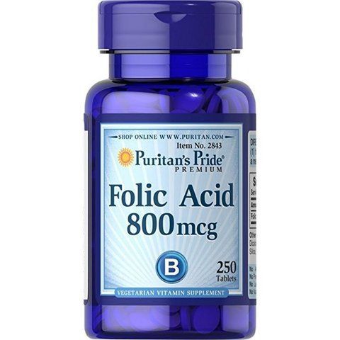 Folic Acid 800mcg - 250tabs фото