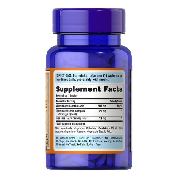 Vitamin C 500 - 30 tabs фото