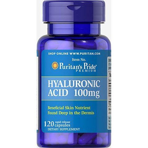 Hyaluronic Acid 100 mg - 120 caps фото