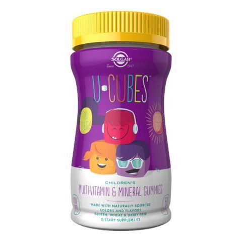 U-Cubes Children's Multi-Vitamin & Mineral - 60 Gummies фото