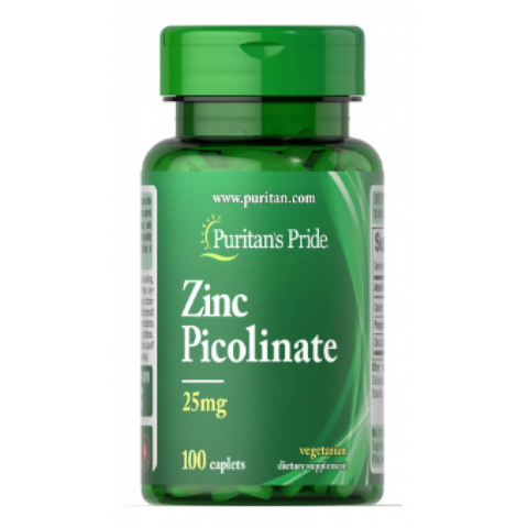 Zinc Picolinate 25 mg - 100 Caplets фото