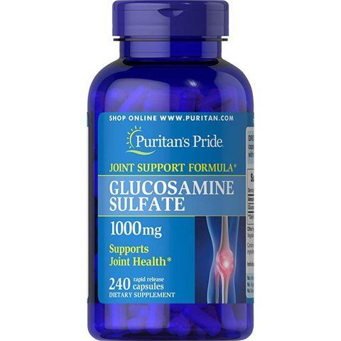 Glucosamine Sulfate 1000 mg - 240 Capsules фото