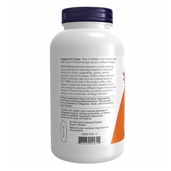 M.S.M 1500mg - 200 tabs фото