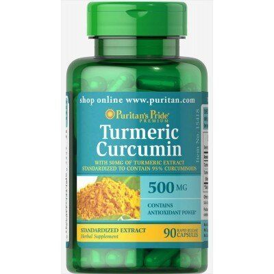 Turmeric Curcumin 500mg - 90 caps фото