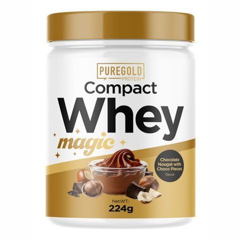Compact Magic Whey Protein - 224g Chocolate Nougat with Choco Pieces фото