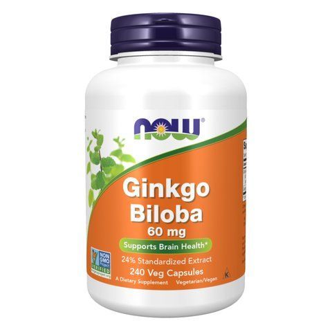 Ginkgo Biloba 60mg - 240 vcaps фото