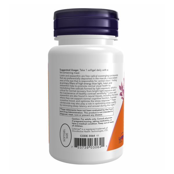 Lutein & Zeazanthin - 60 sgels фото