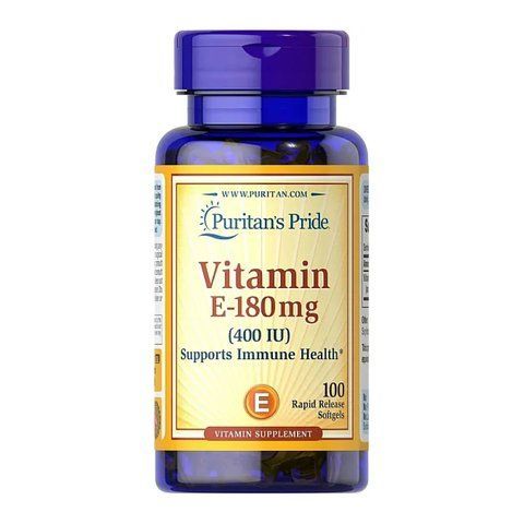 Vitamin E-400 IU - 100 softgels фото