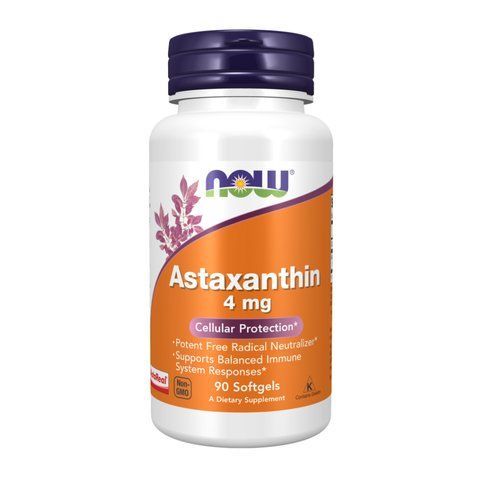 Astaxanthin 4 mg - 90 softgels фото