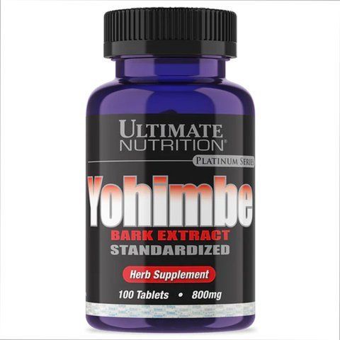 Yohimbe Bark Extract 800mg - 100tabs фото