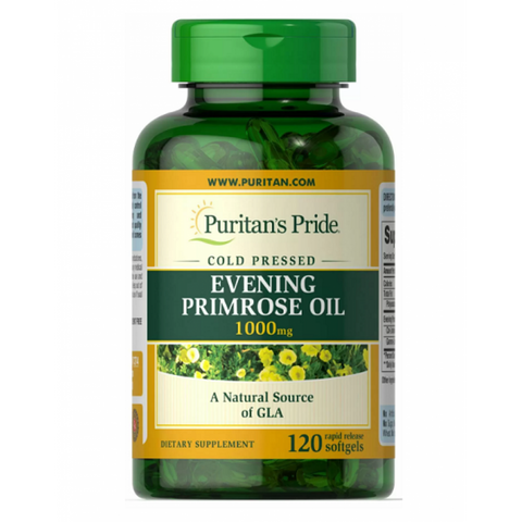 Evening Primrose Oil 1000 mg with GLA - 120 Softgels фото