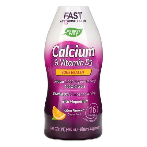 Calcium & Vitamin D - 16 oz фото