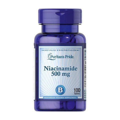 Niacinamide 500 mg - 100 tabs фото