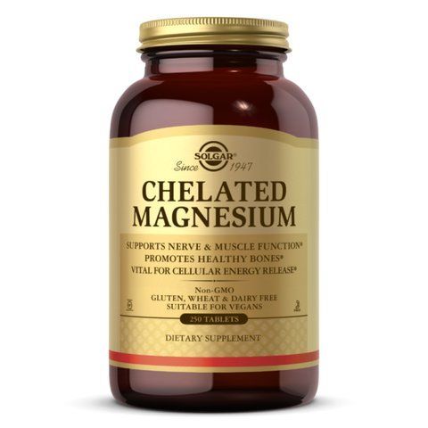 Chelated Magnesium - 250 tabs фото