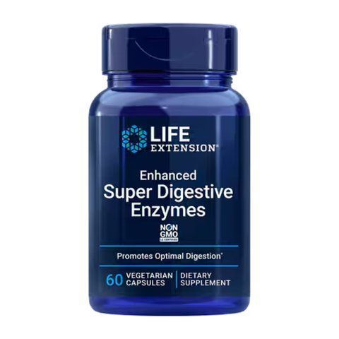 Enhanced Super Digestive Enzymes - 60 veg caps фото
