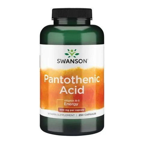 Pantothenic Acid 500mg - 250caps фото