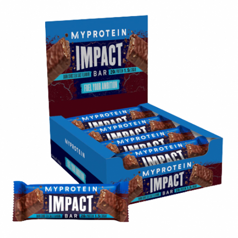 Impact Protein Bar - 12x64g Dark Chocolate Sea Salt фото