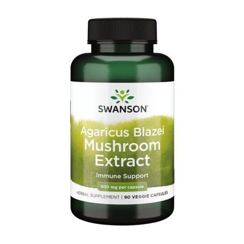 Agaricus Blazei Mushroom Extract 500mg - 90 vcaps фото