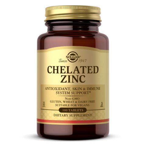 Chelated Zinc - 100 tabs фото