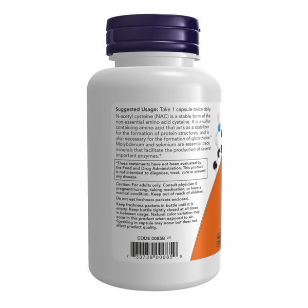 Nac-Acetyl Cysteine 600mg - 250 vcaps фото