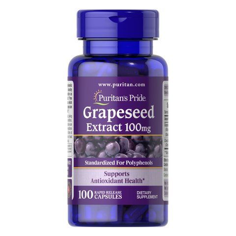 Grapeseed Extract 100mg - 100caps фото