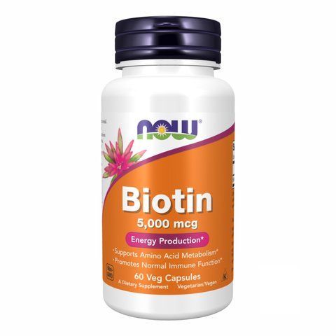 BIOTIN 5000mcg - 60 vcaps фото