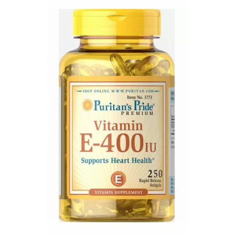 Vitamin E - 400 IU - 250softgels фото