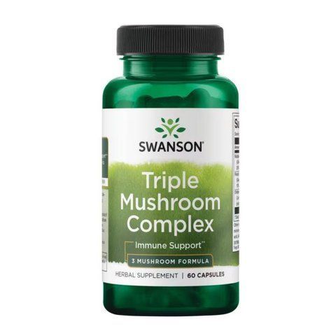 Triple Mushroom Complex 3 Mushroom Formula - 60 caps фото