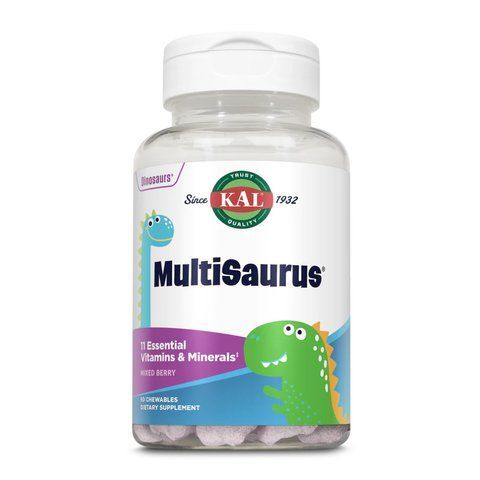MultiSaurus - 60 chewable Mixed Berry фото