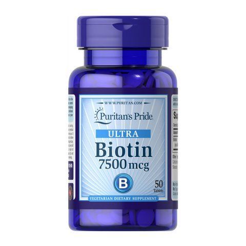 Biotin 7500 mcg - 50 tab фото