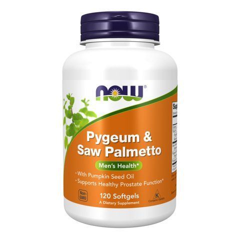 Pygeum & Saw Palmetto 25/80mg - 120 sgels фото