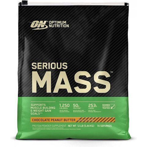 Serious Mass - 5450g Chocolate Peanut Butter фото
