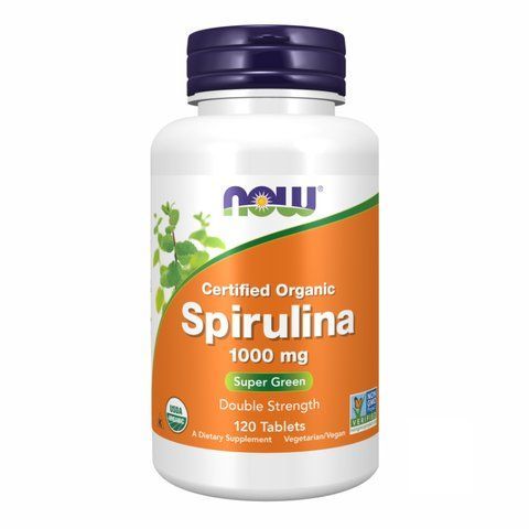 Spirulina 1000 mg - 120 tabs фото