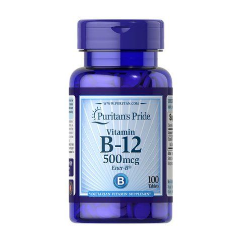 Vitamin B-12 500 mcg - 100 tabs фото