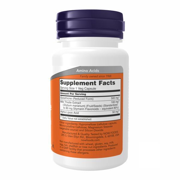 Glutathione 500mg - 30 vcaps фото