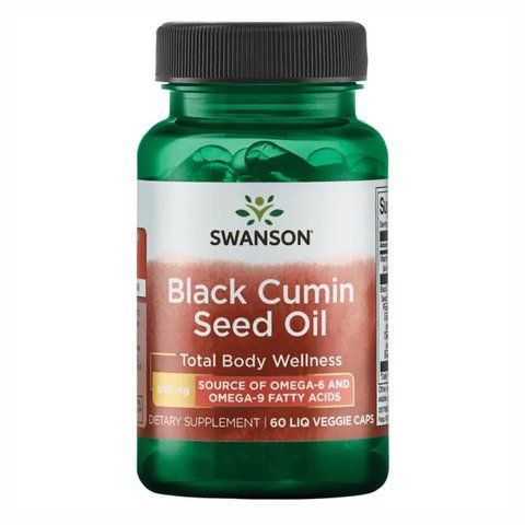 Black Cumin Seed Oil 500 mg - 60 Liq Vegcap фото