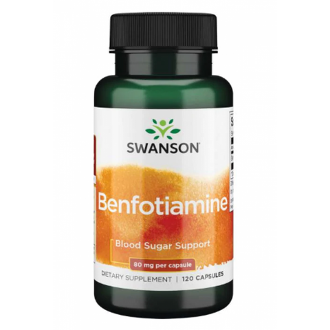 Benfotiamine 80mg - 120caps фото