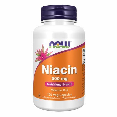 Niacin 500mg - 100 vcaps фото