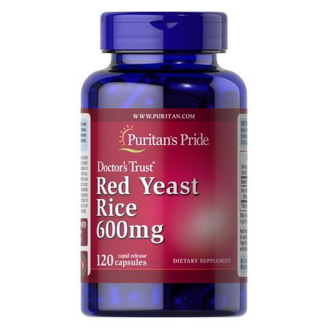 Red Yeast Rice 600 mg - 120 Capsules фото