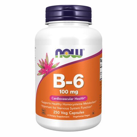 B-6 100mg - 250 vcaps фото