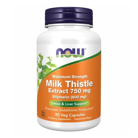Milk Thistle Extract 750mg Silymarin 600mg - 90 vcaps фото