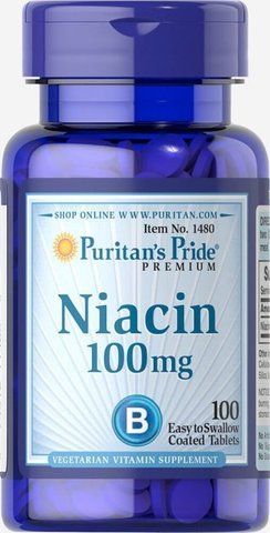 Niacin 100mg - 100tabs фото