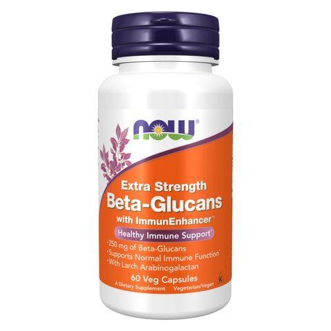 Beta-Glucans with ImmunEnhancer Extra Strength - 60 vcaps фото