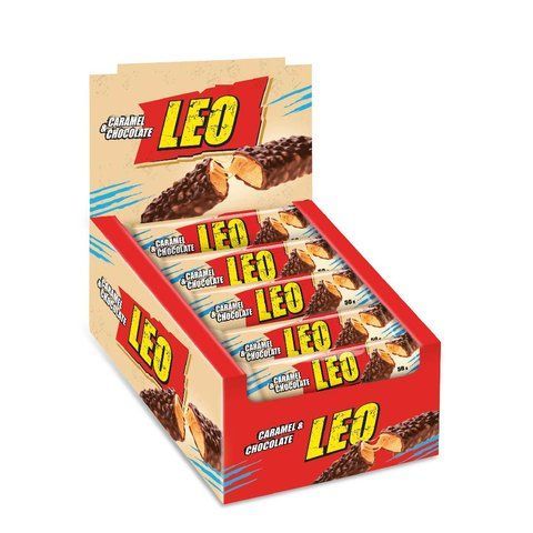 LEO BAR - 20x50g Caramel Chocolate фото