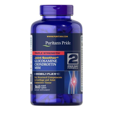 Glucosamine Chondroitin MSM Triple Strength - 360 caplets фото