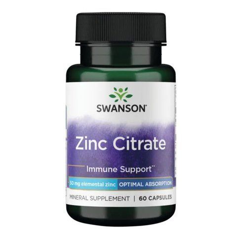Zinc Citrate 50mg - 60caps фото