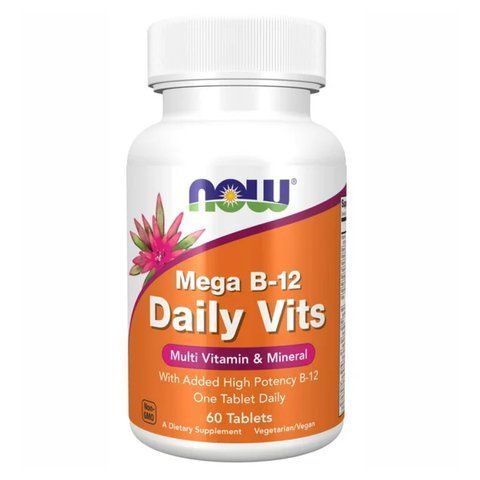 Mega B-12 Daily Vits Multi - 60 tabs фото