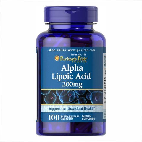 Alpha Lipoic Acid 200 mg - 100 caps фото